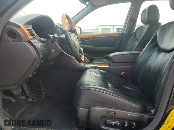 2001 Lexus LS 430 z VIN JTHBN30F510035116, wystawiony jako Copart lot #58824315 z przebiegiem 207 007 mil mil oraz Szkoda całkowita • Salvage title. Historia ofert i sprzedaży dostępna na DreamBid. Obrazek 7.