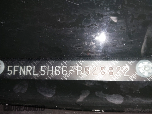 2015 Honda Odyssey EX-L with VIN 5FNRL5H66FB028822, listed as a IAAI auction lot 42067242 with 122,354 mi miles and . Bid and sale history available at carsss.com. Image 9.