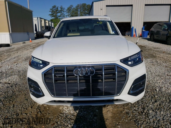 2021 Audi Q5 with VIN WA1AABFY4M2113383, listed as a Copart auction lot 49538844 with 19,462 mi miles and . Bid and sale history available at DreamBid. Image 5.