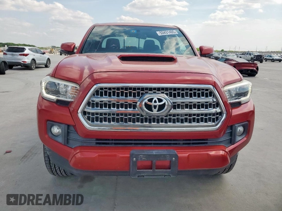 2017 Toyota Tacoma SR5 with VIN 3TMAZ5CN9HM047177, listed as a Copart auction lot 53431405 with 85,045 mi miles and Salvage Title. Bid and sale history available at DreamBid. Image 5.