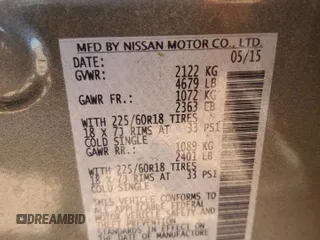 2015 Nissan Rogue SL with VIN 5N1AT2MV2FC879632, listed as a Copart auction lot 52042265 with 137,257 mi miles and Salvage Title. Bid and sale history available at carsss.com. Image 13.