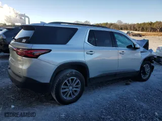 2022 Chevrolet Traverse LT Cloth with VIN 1GNEVGKW3NJ110423, listed as a Copart auction lot 41811205 with 84,513 mi miles and Non Repairable. Bid and sale history available at carsss.com. Image 3.