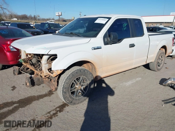 2018 Ford F-150 XL with VIN 1FTEX1CB6JFC43654, listed as a IAAI auction lot 41150883 with 87,103 mi miles and . Bid and sale history available at DreamBid. Image 18.