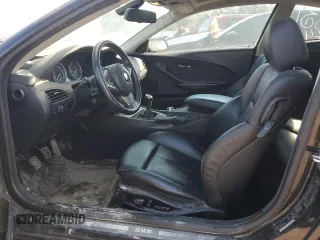 2007 BMW 6 Series 650i with VIN WBAEH13527CR46439, listed as a Copart auction lot 48445404 with 0 mi miles and Salvage Title. Bid and sale history available at carsss.com. Image 7.