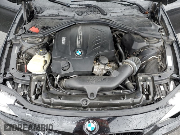2014 BMW 3 Series 335i with VIN WBA3A9C55EF479359, listed as a Copart auction lot 48224715 with 98,747 mi miles and Salvage Title. Bid and sale history available at carsss.com. Image 12.