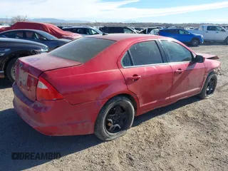 2010 Ford Fusion SE with VIN 3FAHP0HA0AR321457, listed as a IAAI auction lot 41384353 with 230,594 mi miles. Bid and sale history available at carsss.com. Image 4.