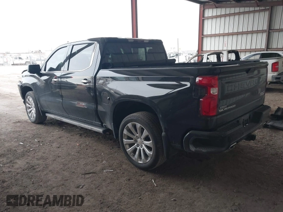 2020 Chevrolet Silverado 1500 High Country with VIN 3GCUYHELXLG432705, listed as a IAAI auction lot 41250140 with 59,955 mi miles. Bid and sale history available at carsss.com. Image 3.
