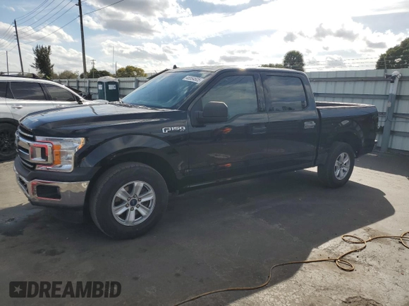 2019 Ford F-150 XL with VIN 1FTEW1C46KKC52481, listed as a Copart auction lot 46554605 with 70,002 mi miles and Salvage Title. Bid and sale history available at DreamBid. Image 1.