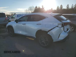 2022 Lexus NX with VIN 2T2ADCEZ8NC002363, listed as a Copart auction lot 87024714 with 26,780 mi miles and Salvage Title. Bid and sale history available at carsss.com. Image 2.