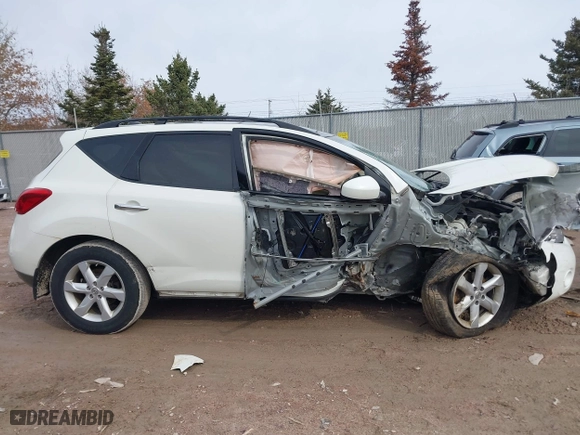 2010 Nissan Murano LE with VIN JN8AZ1MW9AW136533, listed as a IAAI auction lot 41848970 with 1 mi miles. Bid and sale history available at carsss.com. Image 12.