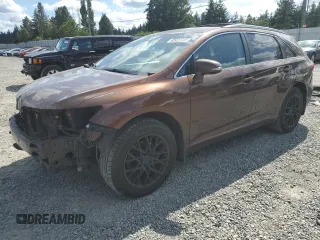 2013 Toyota Venza LE with VIN 4T3BA3BB7DU047193, listed as a Copart auction lot 60922235 with 195,931 mi miles and Salvage title. Bid and sale history available at DreamBid. Image 1.