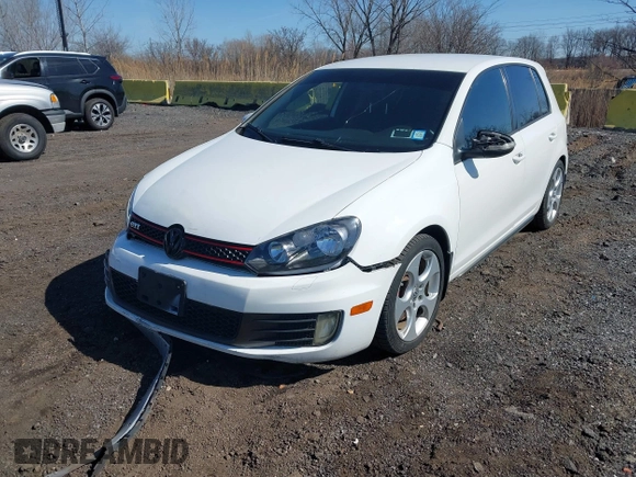 2010 Volkswagen GTI with VIN WVWHV7AJ3AW302532, listed as a IAAI auction lot 41794357 with 141,061 mi miles. Bid and sale history available at carsss.com. Image 6.