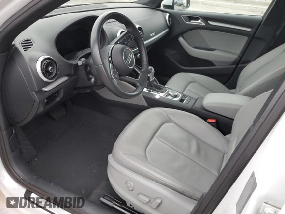 2018 Audi A3 Sedan Premium with VIN WAUAUGFF8J1092397, listed as a Copart auction lot 44392573 with 20,309 mi miles. Bid and sale history available at carsss.com. Image 7.