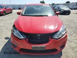 2017 Nissan Sentra SV with VIN 3N1AB7AP6HL696108, listed as a Copart auction lot 55524655 with 135,896 mi miles and Clean Title. Bid and sale history available at carsss.com. Image 5.