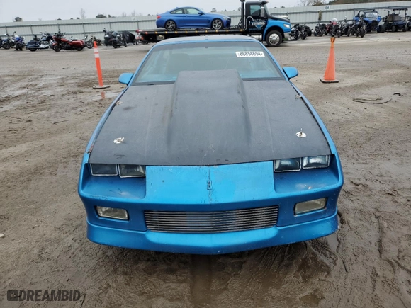 1986 Chevrolet Camaro Z28 Sport with VIN 1G1FP87H7GN103471, listed as a Copart auction lot 86858694 with 113,228 mi miles and Clean Title. Bid and sale history available at carsss.com. Image 5.
