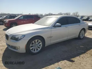 2015 BMW 7 Series 740Li with VIN WBAYE4C54FD947298, listed as a Copart auction lot 48323785 with 81,570 mi miles and Salvage Title. Bid and sale history available at DreamBid. Image 1.