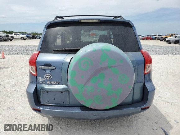 2007 Toyota RAV4 Limited with VIN JTMZD31V576052142, listed as a Copart auction lot 50454475 with 0 mi miles and Non Repairable. Bid and sale history available at carsss.com. Image 6.
