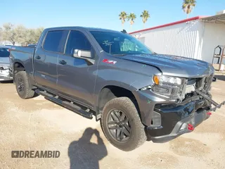 2022 Chevrolet Silverado 1500 LT Trail Boss with VIN 1GCPYFED3NZ107830, listed as a IAAI auction lot 41462397 with 25,899 mi miles and . Bid and sale history available at DreamBid. Image 1.