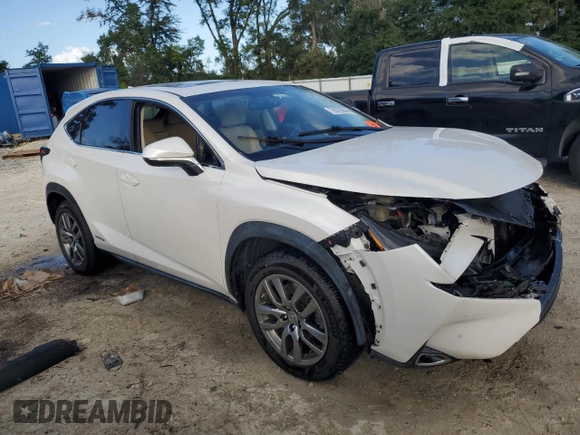 2015 Lexus NX 300h with VIN JTJYWRBZXF2002107, listed as a Copart auction lot 78879504 with 227,453 mi miles and Salvage title. Bid and sale history available at DreamBid. Image 4.