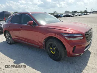 2022 Genesis GV70 2.5T with VIN KMUMADTB1NU067187, listed as a Copart auction lot 58198425 with 19,019 mi miles and Salvage title. Bid and sale history available at DreamBid. Image 4.