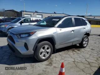 2021 Toyota RAV4 Hybrid LE with VIN 2T3M6RFV2MW013499, listed as a Copart auction lot 50234635 with 49,114 mi miles and Salvage Title. Bid and sale history available at carsss.com. Image 1.