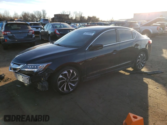 2017 Acura ILX w/Premium/A-SPEC Pkg with VIN 19UDE2F85HA008341, listed as a Copart auction lot 43124825 with 94,914 mi miles and Salvage Title. Bid and sale history available at carsss.com. Image 1.