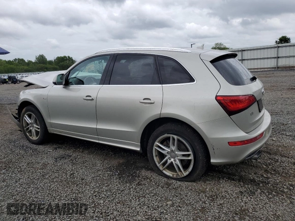 2014 Audi Q5 Premium Plus with VIN WA1DGAFP0EA005265, listed as a Copart auction lot 56697635 with 104,632 mi miles and Salvage title. Bid and sale history available at DreamBid. Image 2.