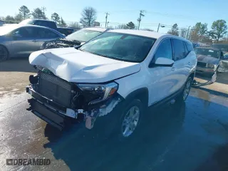 2019 GMC Terrain SLE with VIN 3GKALMEV3KL298870, listed as a IAAI auction lot 41695012 with 76,557 mi miles. Bid and sale history available at carsss.com. Image 2.