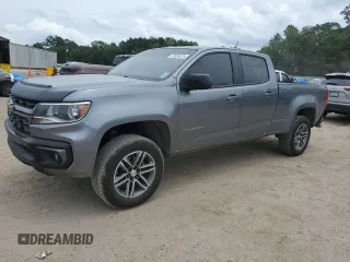 2021 Chevrolet Colorado 2WD LT z VIN 1GCGSCEN2M1295780, wystawiony jako Copart lot #57634975 z przebiegiem 74 353 mil mil oraz Szkoda całkowita • Salvage title. Historia ofert i sprzedaży dostępna na DreamBid. Obrazek 1.