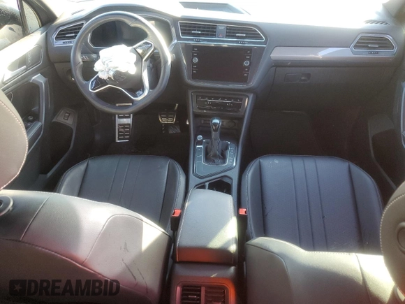 2022 Volkswagen Tiguan SE R-Line Black с VIN 3VVCB7AX1NM035874, выставлен на аукционе Copart как лот 81419224 с пробегом Не указан миль и Списание • Salvage title. История ставок и продаж доступна на DreamBid. Изображение 8.