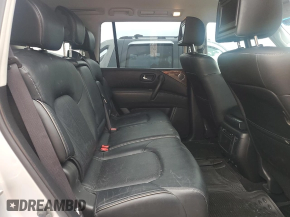 2017 Infiniti QX80 with VIN JN8AZ2NC0H9430079, listed as a Copart auction lot 54515715 with 132,799 mi miles and Salvage title. Bid and sale history available at DreamBid. Image 11.