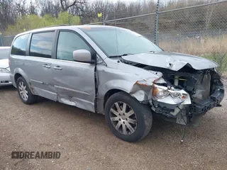 2015 Chrysler Town & Country Touring with VIN 2C4RC1BG0FR706902, listed as a IAAI auction lot 42079036 with 316,041 mi miles. Bid and sale history available at carsss.com. Image 1.