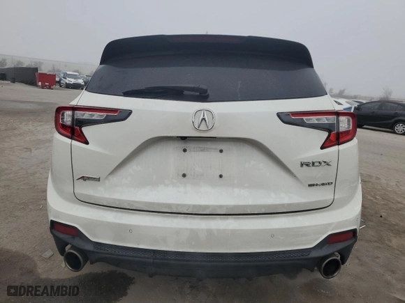 2019 Acura RDX w/A-Spec Pkg with VIN 5J8TC2H61KL021421, listed as a Copart auction lot 43527945 with 62,228 mi miles and Non Repairable. Bid and sale history available at carsss.com. Image 6.
