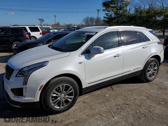 2023 Cadillac XT5 AWD Premium Luxury with VIN 1GYKNDR44PZ196239, listed as a Copart auction lot 79122674 with 20,226 mi miles and Salvage Title. Bid and sale history available at DreamBid. Image 1.