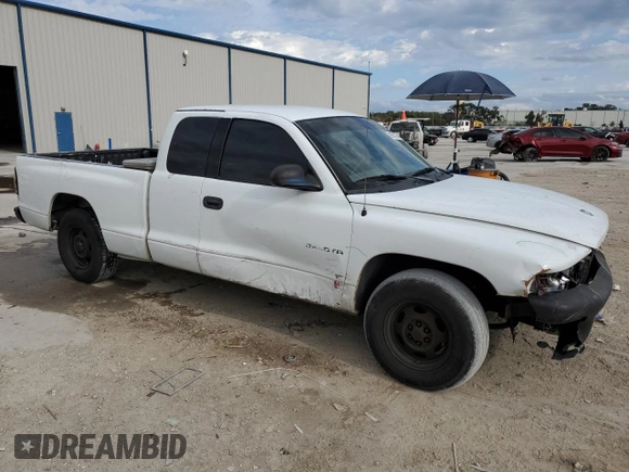 2002 Dodge Dakota with VIN 1B7GL12X42S587347, listed as a Copart auction lot 86081764 with 203,678 mi miles and Non Repairable. Bid and sale history available at carsss.com. Image 4.