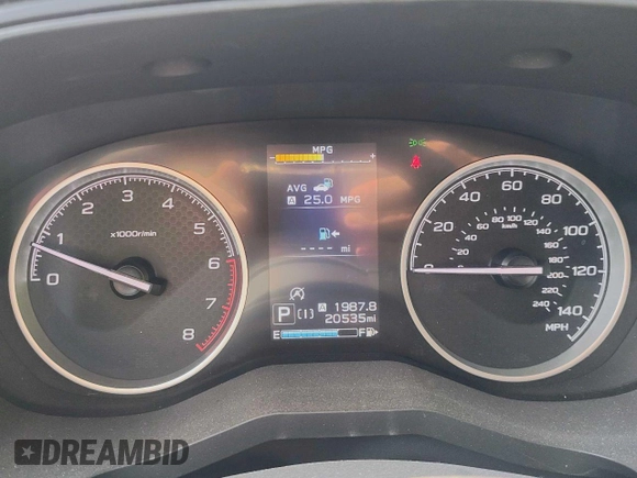 2021 Subaru Forester Premium with VIN JF2SKAJC7MH488860, listed as a Copart auction lot 66922305 with 20,535 mi miles and Salvage title. Bid and sale history available at DreamBid. Image 8.