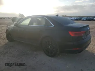 2017 Audi A4 Premium Plus with VIN WAULNAF42HN010605, listed as a Copart auction lot 83840254 with 103,580 mi miles and Salvage Title. Bid and sale history available at carsss.com. Image 2.