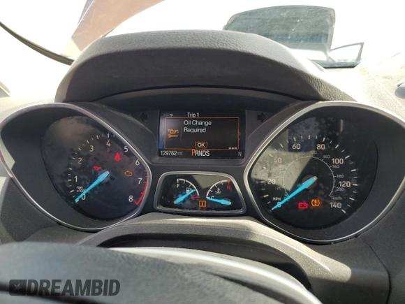 2017 Ford Escape SE with VIN 1FMCU0GD3HUD52581, listed as a Copart auction lot 49813305 with 129,762 mi miles and Clean Title. Bid and sale history available at carsss.com. Image 9.