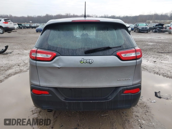 2017 Jeep Cherokee Sport z VIN 1C4PJLAB7HW663474, wystawiony jako IAAI lot #41064896 z przebiegiem 147 693 mil mil oraz . Historia ofert i sprzedaży dostępna na DreamBid. Obrazek 17.