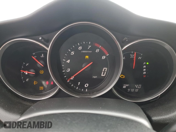 2004 Mazda RX-8 with VIN JM1FE17N240134176, listed as a Copart auction lot 53556025 with 97,818 mi miles and Clean Title. Bid and sale history available at carsss.com. Image 9.