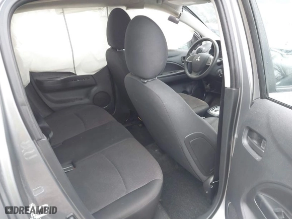 2017 Mitsubishi Mirage ES with VIN ML32A3HJXHH015805, listed as a IAAI auction lot 41843090 with 50,007 mi miles. Bid and sale history available at carsss.com. Image 8.
