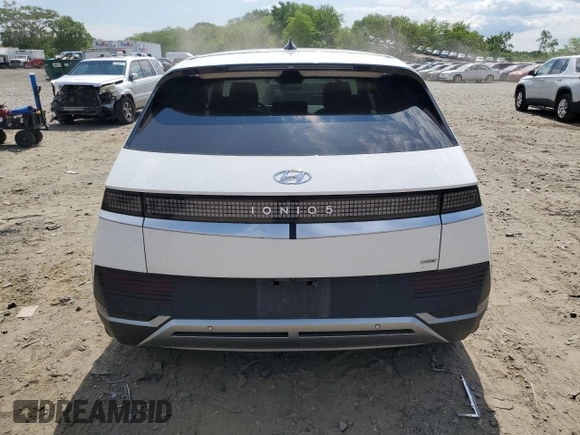 2022 Hyundai Ioniq 5 SEL with VIN KM8KNDAF9NU065218, listed as a Copart auction lot 56224315 with 33,789 mi miles and Salvage title. Bid and sale history available at DreamBid. Image 6.