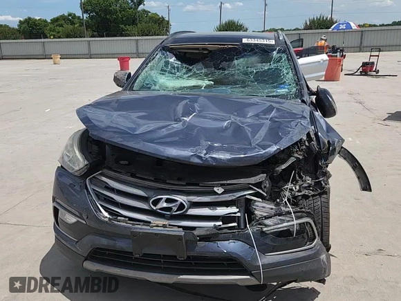 2018 Hyundai Santa Fe 2.4L с VIN 5XYZU3LB5JG522399, выставлен на аукционе Copart как лот 63345315 с пробегом Не указан миль и Списание • Salvage title. История ставок и продаж доступна на DreamBid. Изображение 14.