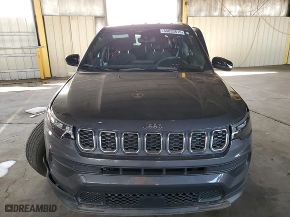 2024 Jeep Compass Sport with VIN 3C4NJDAN9RT147194, listed as a Copart auction lot 44833615 with 0 mi miles and Salvage Title. Bid and sale history available at carsss.com. Image 5.
