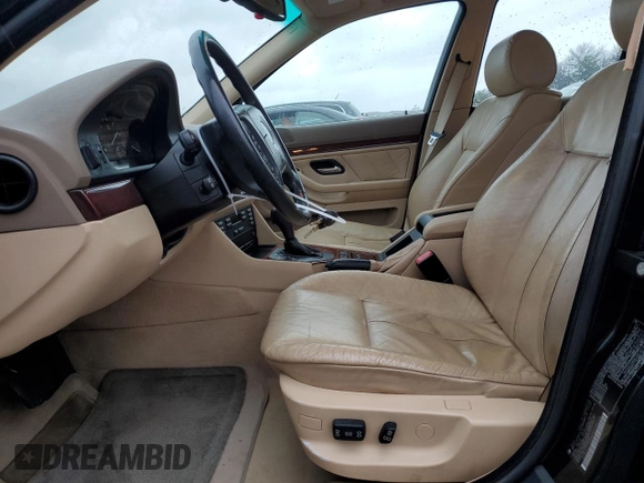 2001 BMW 5 Series 530iA with VIN WBADT63441CF05226, listed as a Copart auction lot 74981094 with 78,490 mi miles and Salvage Title. Bid and sale history available at carsss.com. Image 7.