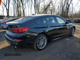 2015 BMW 5 Series 535i Gran Turismo xDrive with VIN WBA5M4C56FD184030, listed as a Copart auction lot 78799914 with 75,488 mi miles and Salvage title. Bid and sale history available at DreamBid. Image 3.