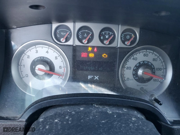 2010 Ford F-150 XL with VIN 1FTFW1EV3AFA64034, listed as a Copart auction lot 45203405 with 211,053 mi miles and Salvage Title. Bid and sale history available at carsss.com. Image 9.