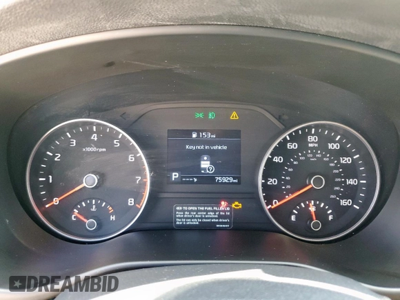 2020 Kia Sportage EX z VIN KNDPN3AC9L7773975, wystawiony jako Copart lot #56851565 z przebiegiem 75 929 mil mil oraz Szkoda całkowita • Salvage title. Historia ofert i sprzedaży dostępna na DreamBid. Obrazek 9.