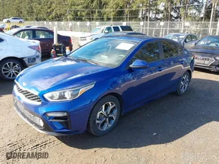 2019 Kia Forte FE with VIN 3KPF24AD4KE138843, listed as a IAAI auction lot 41883365 with NaN miles. Bid and sale history available at carsss.com. Image 18.