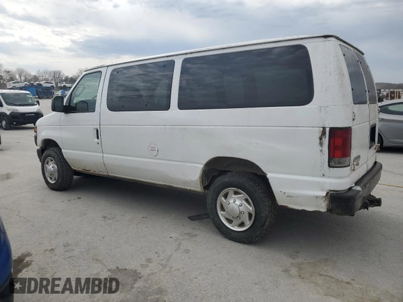 2008 Ford Econoline Passenger XL with VIN 1FBNE31LX8DB53527, listed as a Copart auction lot 47889655 with 194,080 mi miles and Clean Title. Bid and sale history available at carsss.com. Image 2.